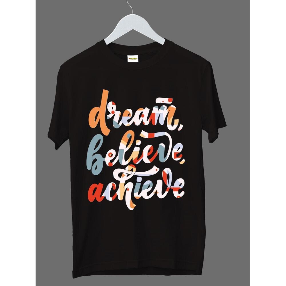 Dream Believe Achieve Youth Cotton Tshirt